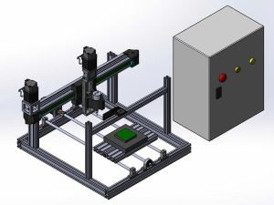 3D MÔ HÌNH KHOAN MẠCH TỰ ĐỘNG XYZ