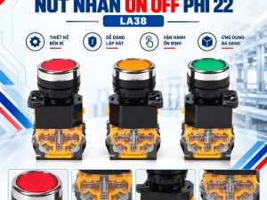 Nút nhấn nhả LA38-11 - LA38
