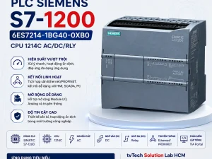 PLC Siemens 6ES7214-1BG40-0XB0 – PLC S7-1200 CPU 1214C AC/DC/RLY Like New ( Bảo hành 12 tháng )