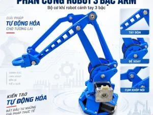 Phần Cứng Robot 3 Bậc ARM  - Tự Động Hóa Chuyên Nghiệp