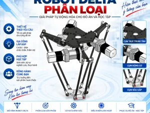 Mô Hình Robot Delta Phân Loại  - Tự Động Hóa Chuyên Nghiệp
