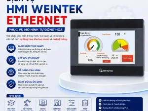 DỊCH VỤ HMI WEINTEK ETHERNET PHỤC VỤ MÔ HÌNH TỰ ĐỘNG HÓA