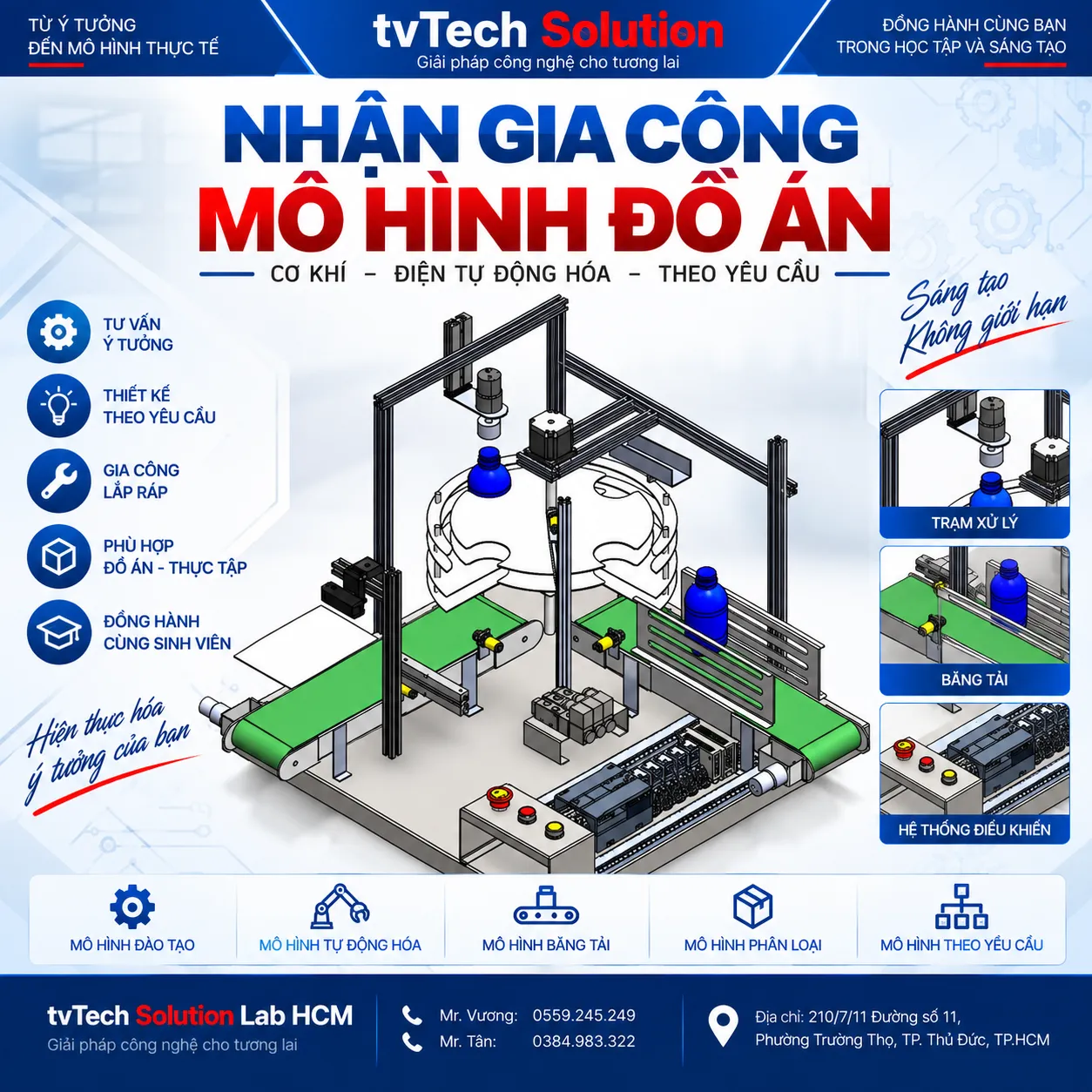 Dịch Vụ Gia Công Mô Hình Đồ Án Chuyên Nghiệp · Giao Nhanh Toàn Quốc