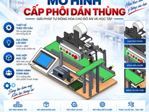 Mô Hình Phân Loại Dán Thùng - Tự Động Hóa Chuyên Nghiệp