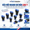Đầu nối khí nhanh chứ Y 4mm - 16mm