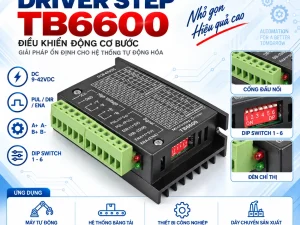 Driver Phát Xung TB6600  - Tự Động Hóa Chuyên Nghiệp