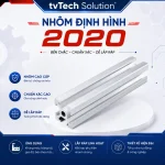 Thanh Nhôm 2020 EU | Nhôm Định Hình 20×20 Chuẩn Châu Âu