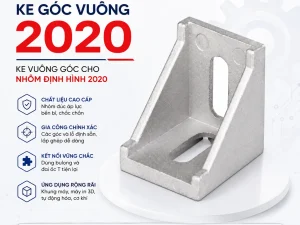 Ke Vuông Góc Cho Nhôm Định Hình 2020 Loại 2020