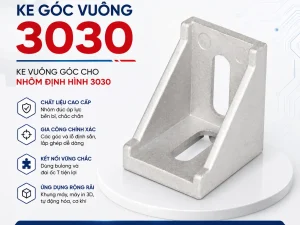 Ke Vuông Góc Cho Nhôm Định Hình 3030 Loại 3030