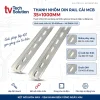 Thanh Nhôm Din Rail Cài MCB Dài 35*1000mm DNBH-1125